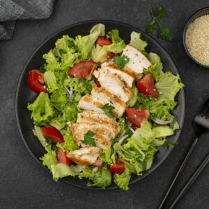 SALADE AU POULET